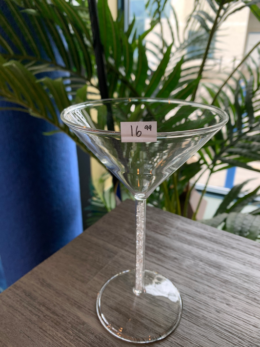 Wine- Clear Martini Glass