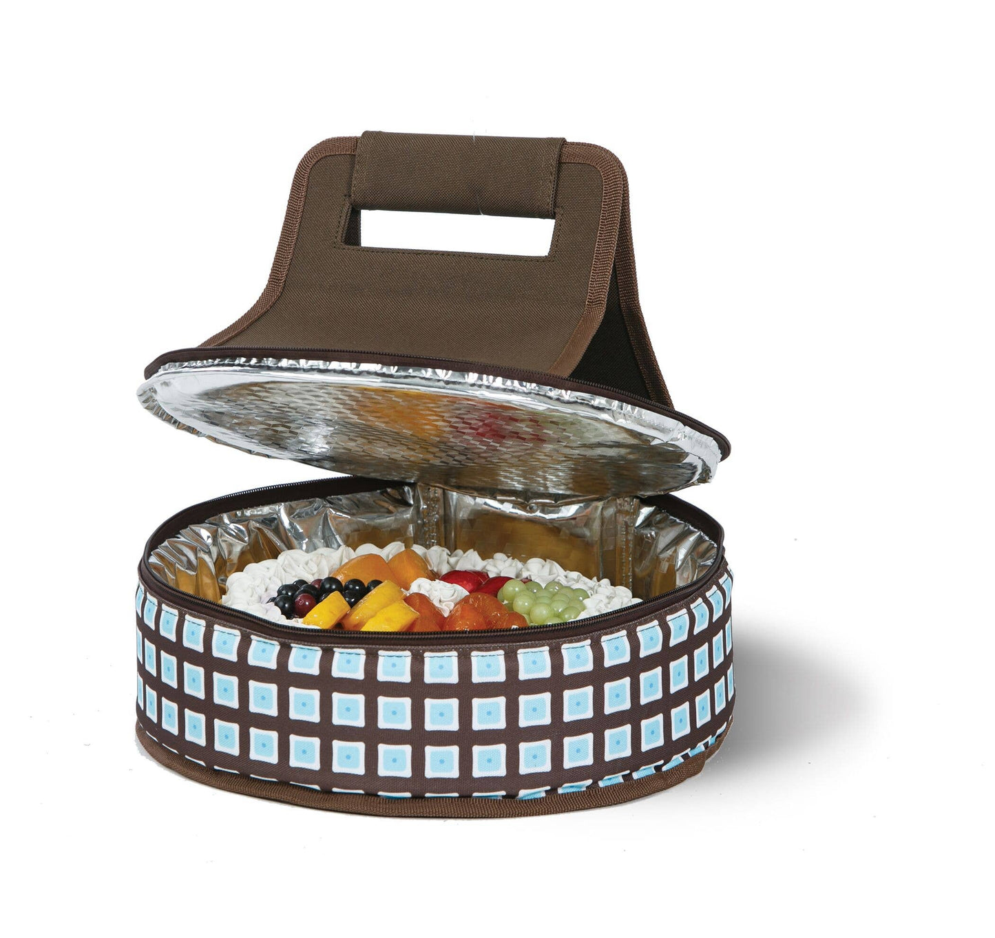 CakeNCarry Round Insulated Carrier for Desserts & Appetizers