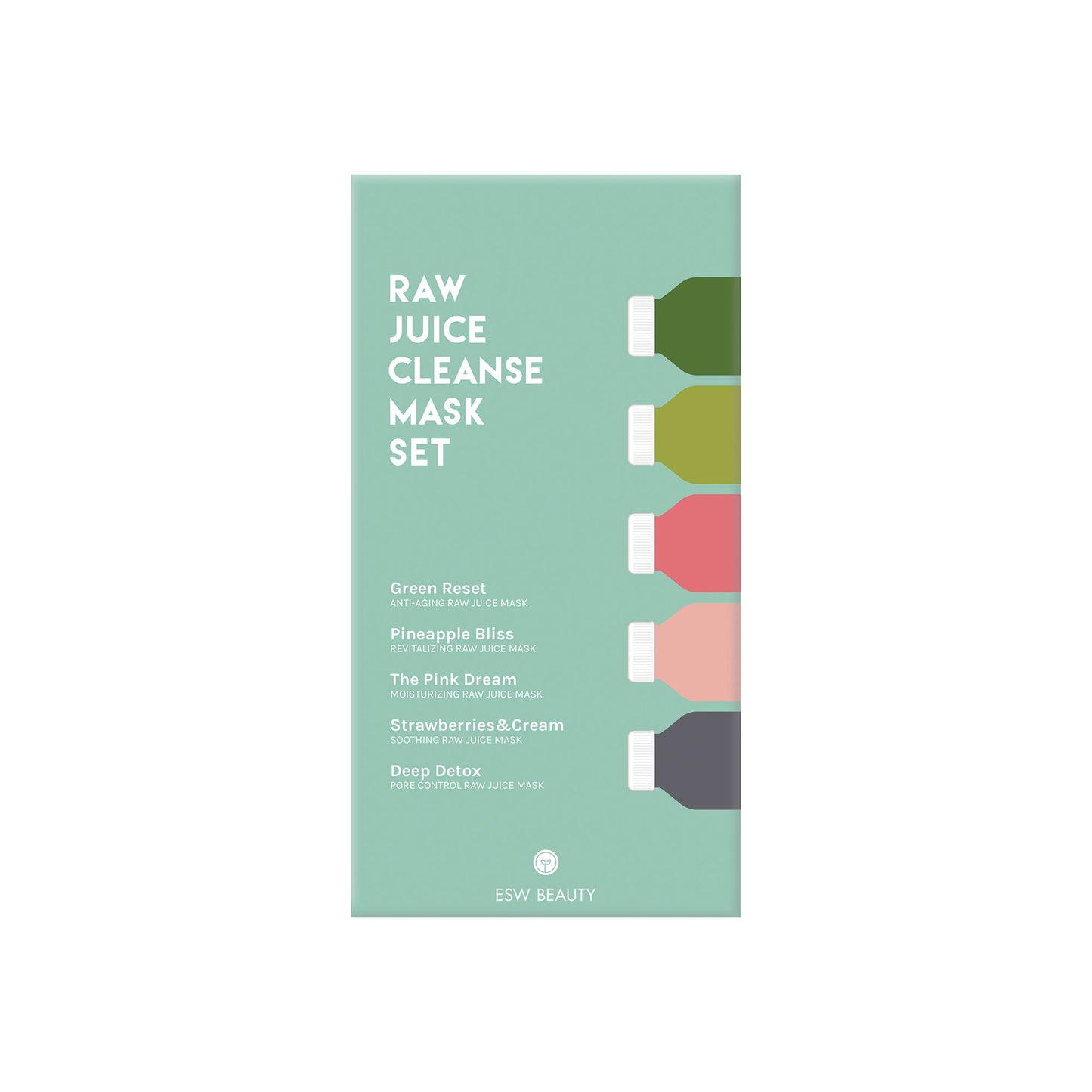 Cosmetics- Raw Juice Cleanse Mask Set